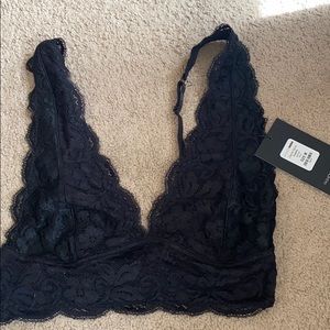 Fashion Nova Black Bralette